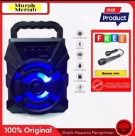 Speaker SX Y2011 | Bluetooth | Portable | Karaoke | Free Mic Kabel