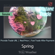 DOTA2 Genuine Weather Spring 刀塔2 纯正 盎然春意 天气效果 特效 神话 樱花 现货秒发