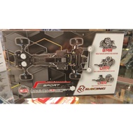 3Racing KIT-SAKURA D6S Belt UMR 1/10 Sakura D6 Sport Fibre Glass Version 2WD Drift Car Kit EP