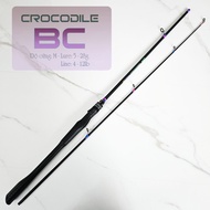 Lure Crocodile BC Fishing Rod – Powerful 2-Segment Carbon Fishing Rod | Hardness M Load 5-28g | Conv