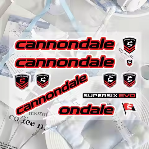 For Cannondale Reflective Motorcycle Stickers Waterproof Vinyl Decals For Motorbike Helmet Fuel Tank