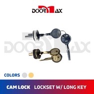 DOORMAX Cam Lock Lockset with Long Key