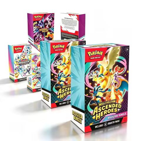 ！！··*-*2026 Pokémon English Mega Evolution Ascended Heroes Scarlet Violet 151 Booster Bundle ME03 Tr