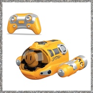 (PQAT) Mini RC Boat 2.4G Remote Control Boat ChildrenS Water Toys Birthday Gift Submarine Boat Shape