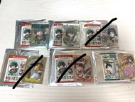 可買可換-全新日版-jump shop jump fest2026 限定周邊-我的英雄學院酒吧鏡面貼紙十傑造型 綠谷出久/ 相澤消太/切島/ 上嗚電氣/ 我的英雄學院原畫展鏡面貼紙耳郎pinky