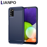 LIANPO For Samsung Galaxy A03s Samsung Galaxy A03 Core Samsung Galaxy A03 Phone Case Armor Carbon Fi