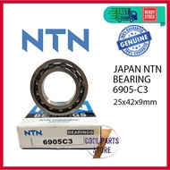6905 C3 NTN Japan Bearing 6905-C3 (25 X 42 X 9mm) - 100% ORIGINAL