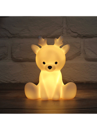 1入組PVC小夜燈,可愛長頸鹿設計LED小夜燈