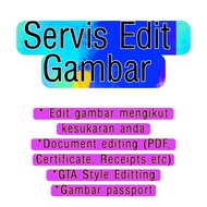 Servis Edit Gambar dan Document
