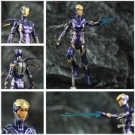 ◆ ZD Toys Marvel Avenger 4 Endgame Iron Man Rescue Pepper Potts 7 17cm Action Figure Ironman Legends Lady Purple Armor Doll Model