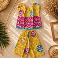 SETELAN BABY DOLL BALON / setelan harian rumahan / baju tidur wanita