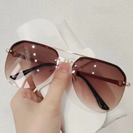 Sunglasses for Men Women Pilot Style Korean Fashion UV400 Aviator Sun Glasses Male Female Flying Gog