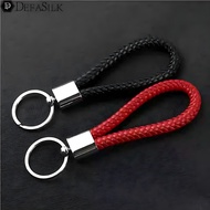 B. b.Braided Rope Men Women Couple Key Ring Ring Car Key Ring Fashion Simple Key Pendant Household K