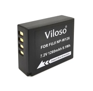 Viloso Fuji NP-W126 Li-Ion Battery Pack for Fujifilm X-Pro 2 X-Pro 1 X-T2 X-T1 X-T20 X-T10 X-E1 X-M1