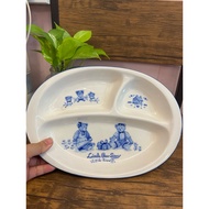 Plate With Holes Royal Ceramics Japan Divided Size 8x11x1.5j (ID0171)