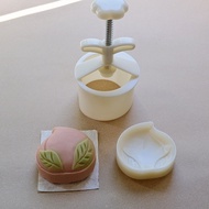 Khuôn Trung Thu 1 mặt trái đào 150gr