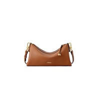 Lucky Leather Arc Shoulder Bag