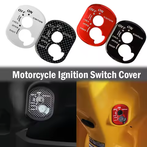 4-Color CNC Aluminum Ignition Key Hole Cover For Honda Beat Vario Wave Pcx V1 V2 Wh100t 125t 110t