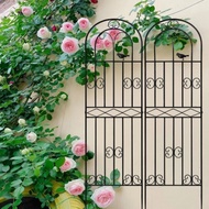 ST&amp;💘Lattice Clematis Chinese Rose Lattice Rose Plant Climbing Garden Iron Fence Planting Flower Bracket VDFK