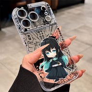 HP YMC OFFICIAL - Case Anime Motifhp Demon Slayer For poco C71 M3 PRO F5 X5 M6 X6 5G M7 C75 F8 ULTRA