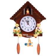 Zoomfashion Cuckoo Clock Tree House Wall Art Vintage Decoration For Home Authentic