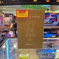 (荃灣Dpark商場2樓2027鋪門市現貨） Bearbrick BE@RBRICK Medicom Toy Be@rbrick Bearbrick Gelato Pique Beige 睡衣熊 40