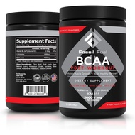 Fossil Fuel Sugar-Free BCAA Powder – Post-Workout Muscle Recovery with BCAAs, Glutamine, Vitamin B6,