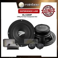 Rainbow Audio | Car Audio 6.5 Inch 2-Way Component Speaker | EL-C260P / EL-C6.2 ( New Code )