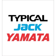 MESIN Typical sewing machine cutting stickers, yamata, jack sewing machine accessory cutting sticker