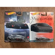 CHASE Hotwheels Premium Lamborghini Essenza SVC12 & CHASE Lamborghini Countach LPI 800-4