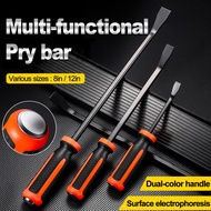 Multi-Function Long Pry Bar 8/12 inch Tire Heavy Duty Crowbar Strike Cap Nail Puller Car Repair CV-R