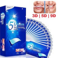 Teeth Brightening Strips for Teeth 3D/5D/9D Whitener Strips Reduced Sensitivity White Strips for Too