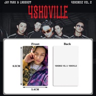 4pcs LNGSHOT 4SHOBOIZ Vol 2 4SHOVILLE Lomo Cards Training Day SHOT CALLERS Album MAKESTAR MUSIC post