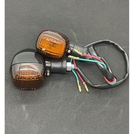 ZX150 FRONT REAR SIGNAL DEPAN BELAKANG SET CLEAR ORANGE ALBINO OEM FOR ZX150 ZXR150 KRR KIPS RR KRR1