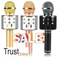 WS858 Wireless Microphone KTV Karaoke Stereo USB Player Bluetooth