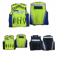 vest cv marshall vest cordura pilyster Security vest polis vest