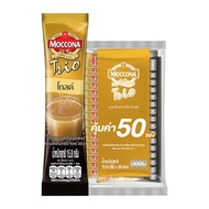 Moccona Instant Coffee Powder 3 In 1 Trio Gold 15.8 G. 50 Packs