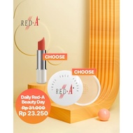 Red-A Loose Powder Package, 1 Red-A Lipstick