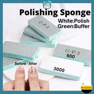 AIDA 2Way Nail Buffer Polish Sanding Exfoliating Block Double-Sided Strip Shining File Pengilat Kuku