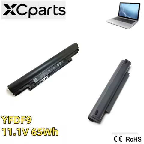 6Cell New 11.1V 65Wh YFDF9 Laptop Battery For DELL Vostro V131 Gen 2 Latitude 3340 3350 E3340 E3350 