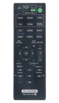 RM-ADU162 Replaced Remote fit for Sony Home Theater AV System DAV-DZ350 DAV-DZ650 SS-T125 SS-WS123 S