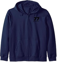77 Pocket Slant Logo Zip Hoodie