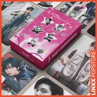 LINXX 55PCS TXT Lomo Cards 7TH YEAR Kpop Boy Group Fan Collectible Cards IDOL Hologram Photocard Mer