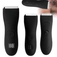 Mens Body Hair Trimmer for Men Balls Women Lady Shaver Hair Removal Bikini Trimmer Groin &amp; Body Shaver Groomer Arm Beard Razor