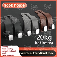hot-selling car seat back double hook, car seat back hook, suede hook, multifunctional car hook, bac