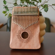 Kalimba Finger Piano21Sound kalimba Peachwood Thumb Piano Wooden Small Instrument Thumb Piano