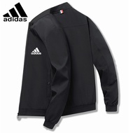 Ready Stock Jaket Lelaki Men's Spring Autumn Casual Motor Jackets adidas Saiz Besar Baseball Uniform