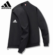 Ready Stock Jaket Lelaki Men's Spring Autumn Casual Motor Jackets adidas Saiz Besar Baseball Uniform Coat