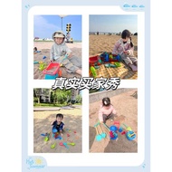 mainan kereta bulldozer ride on Kereta mainan pantai kanak-kanak bayi bermain di air dan menggali al