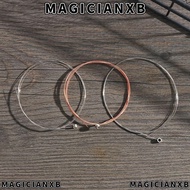 MAGICIANXB Classical Acoustic Guitar Strings, Stainless Steel Copper Bronze Color Folk Guitar String